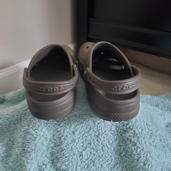Crocs Brown Unisex Classic Clog sz. 10W - Picture 3 of 8